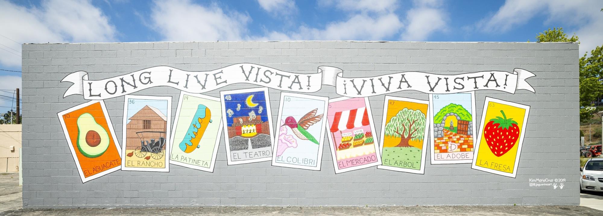 Long Live Vista Mural