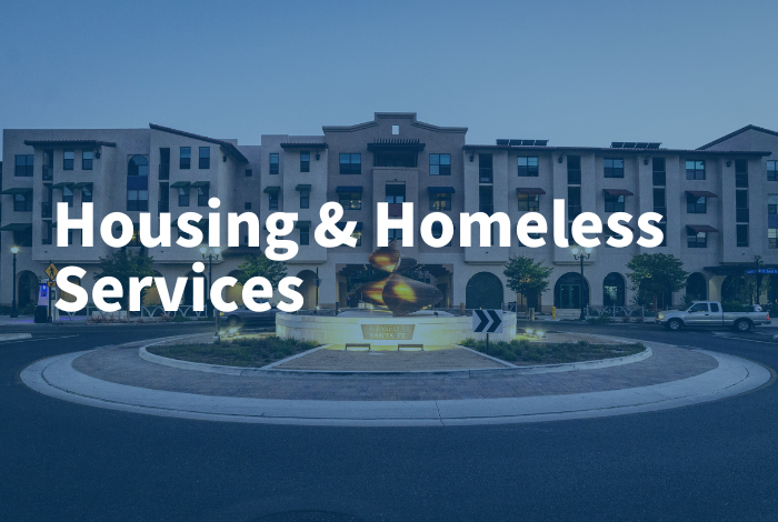 Housing & Homeless Services Hero Image