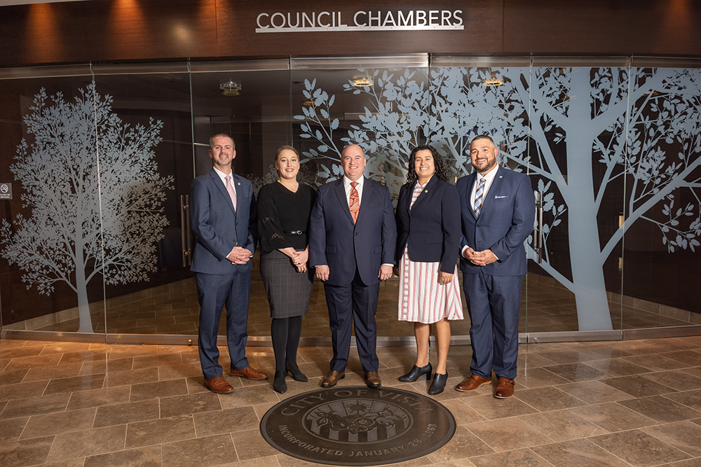 Vista City Council Group Photo