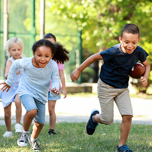 kids playing sports 300X300